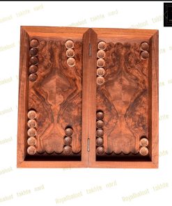 خرید تابلو تخته نرد گردو منبت مرد اسب سوار کد 538