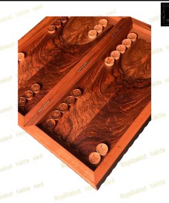 خرید تابلو تخته نرد گردو منبت زن جنگجو کد 539