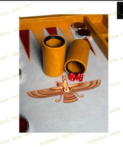 خرید تخته نرد مدرن طرح فروهر کد 541