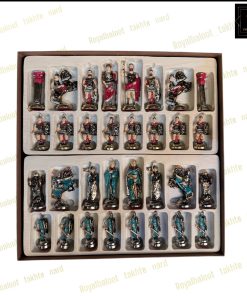 خرید مهره شطرنج فلزی رنگی مدل اتنی کد 530