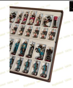 خرید مهره شطرنج فلزی رنگی مدل اتنی کد 530