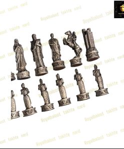 خرید مهره شطرنج پلی استری طرح اشکانیان کد 545