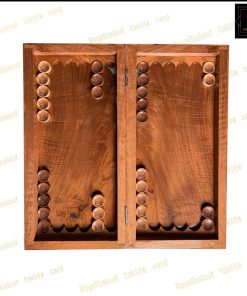 خرید تخته نرد تک بازی ریشه گردو کد 543