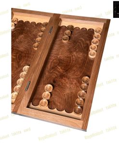 خرید تخته نرد ریشه گردو پرنقش