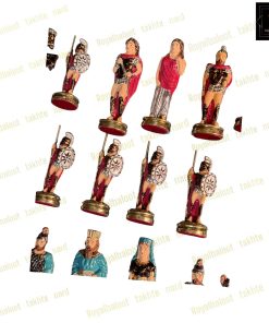 خرید مهره شطرنج فلزی رنگی مدل ایرانی کد 529 خرید مهره شطرنج فلزی رنگی مدل ایرانی