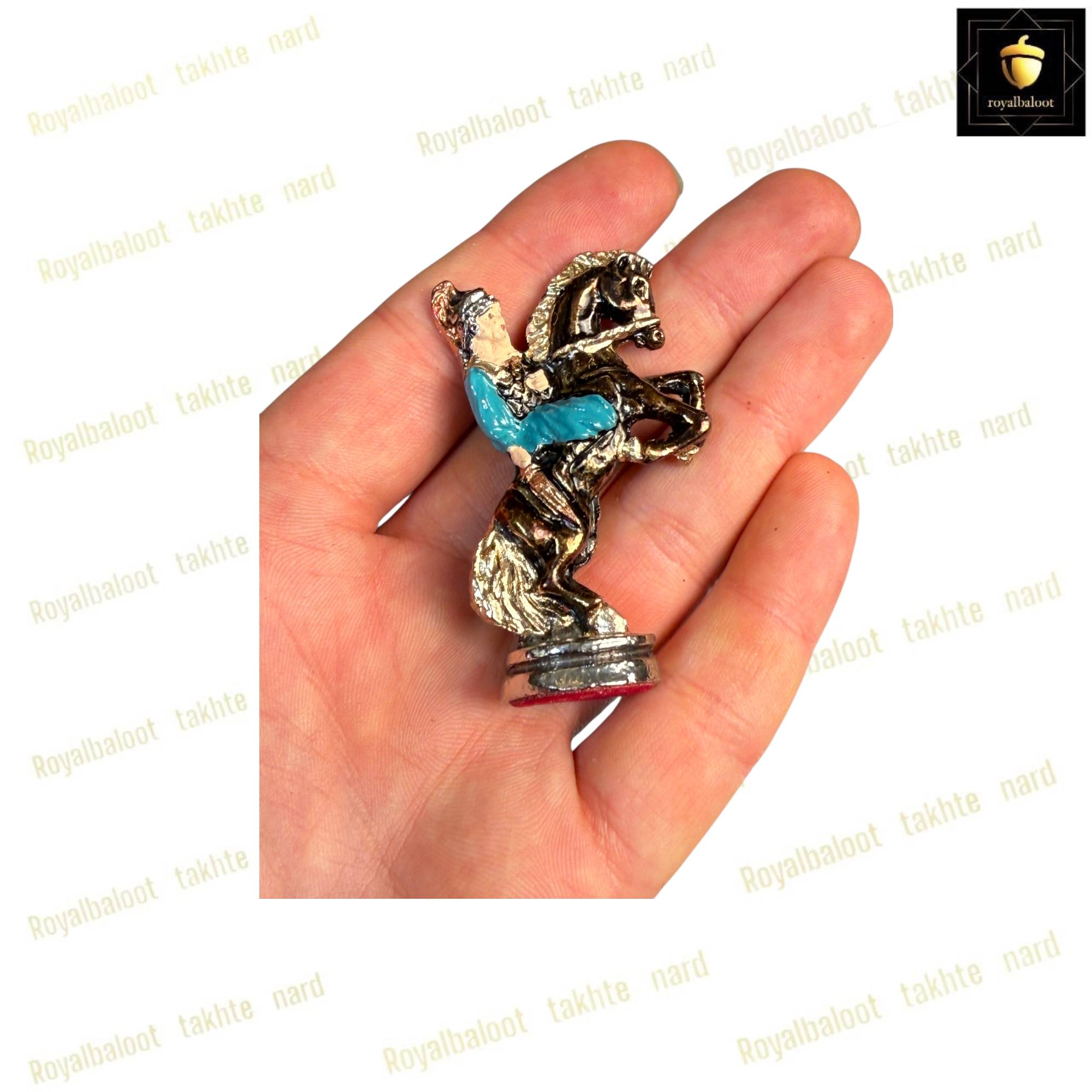 خرید مهره شطرنج فلزی رنگی مدل ایرانی کد 529 خرید مهره شطرنج فلزی رنگی مدل ایرانی