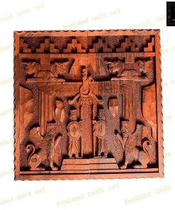 خرید تابلو تخته نرد گردو منبت فروهر کد 534