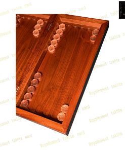 خرید تخته نرد گردو استاندارد حرفه ای کد 542