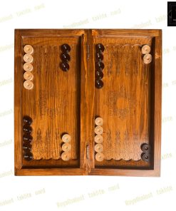 خرید تخته نرد گردو شطرنج برجسته کد 544