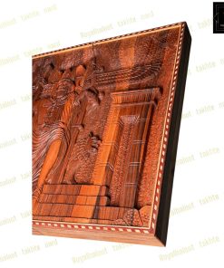 خرید تابلو تخته نرد منبت داریوش هخامنشی 60 سانتی کد 555