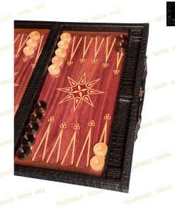 خرید تخته نرد چرمی طرح ستاره هشت پر کد 558 خرید تخته نرد چرمی طرح ستاره هشت پر کد 558