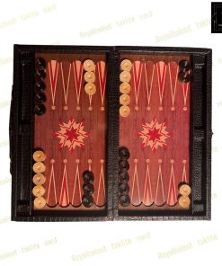 خرید تخته نرد چرمی طرح کلاسیک کد 559