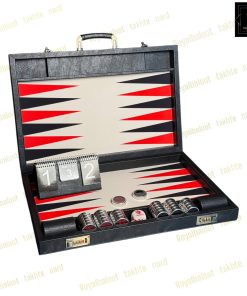 خرید تخته نرد مدرن بین المللی قرمز کد 554