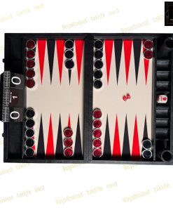 خرید تخته نرد مدرن بین المللی قرمز کد 554